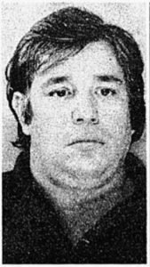 Sisto Nardinocchi in una segnaletica di fine anni Settanta