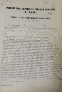Omicidio di Edoardo Toscano. Il verbale di interrogatorio di Claudio Sicilia