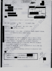 SISDe, Danilo Abbruciati, 11/08/1982