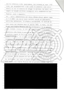 Il biondo di via del Macao nelle parole della madre di Mirella Gregori. Tribunale di Roma - Ufficio Istruzione, 13/10/1986 (seconda parte)