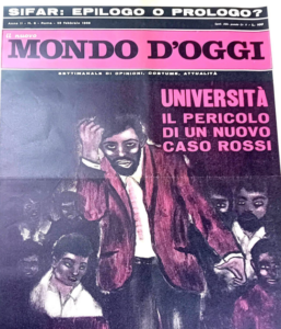 Mino Pecorelli. Un numero de «Il Nuovo mondo d'oggi» (25 febbraio 1968)