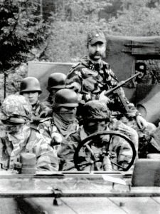 Strage di Monaco 1980. Una immagine di Hoffmann ai tempi della WSG Ausland