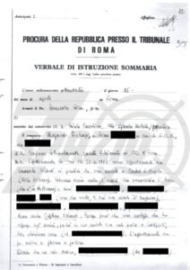 Caso Orlandi. Il verbale di Pierluigi Magnesio 