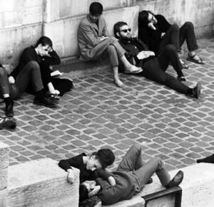 Beatnik Parigi 1963